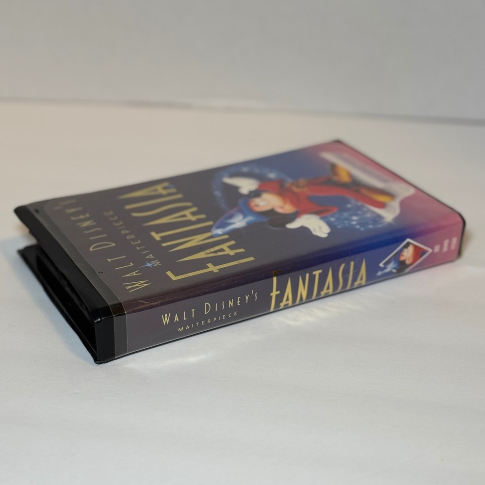 Walt Disney's Masterpiece Fantasia VHS 1991 Mickey Mouse Animation Classic - Picture 2 of 6